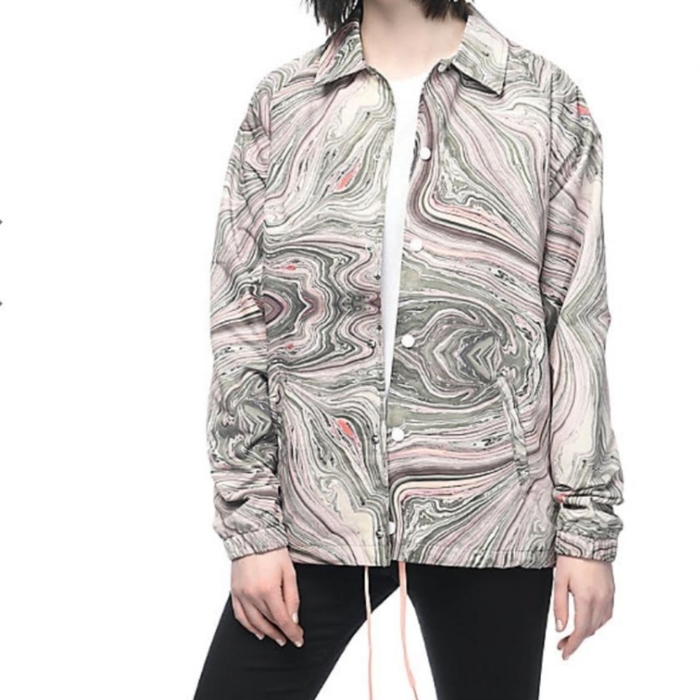 Diamond Supply Co Rosary Coaches Jacket